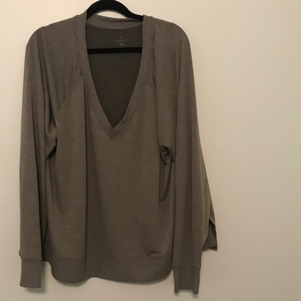 Freely Olive Green Sweater Size 2X